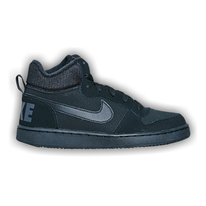 Nike Court Borough Mid GS 'Triple Black'