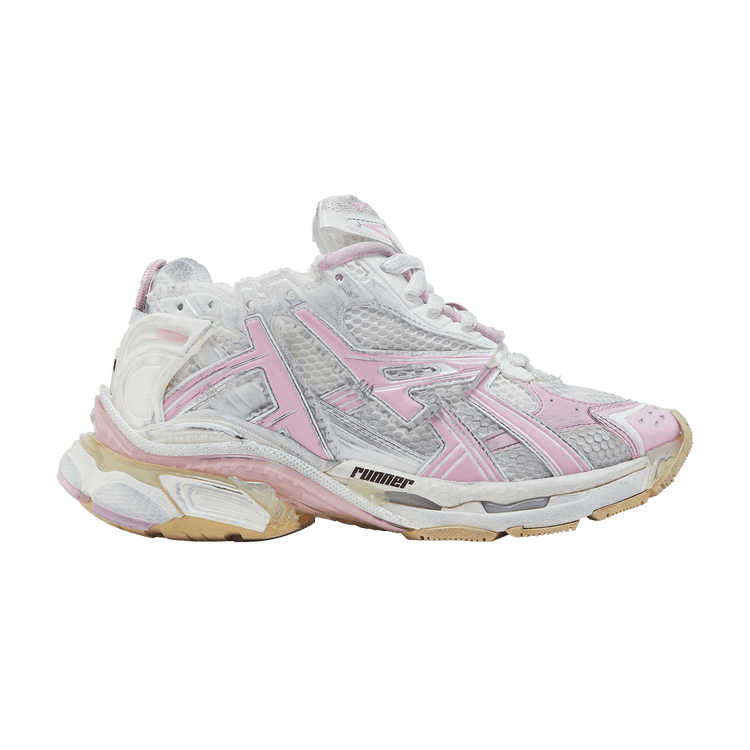 Balenciaga Wmns Runner Sneaker 'White Pink' 677402 W3RB3 9059