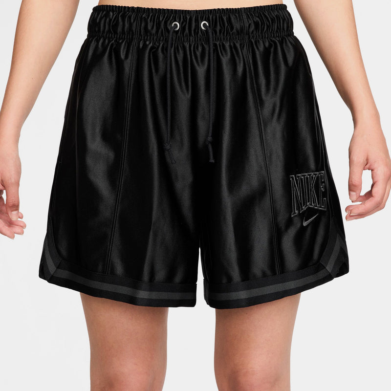 Nike Sportswear Loose Mid-Rise Graphic Shorts 'Black/Anthracite/Antracite'