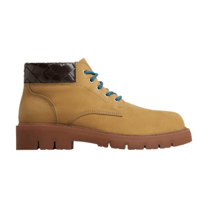 Bottega Veneta Haddock Lace Up Boot 'Ocre Fondant'