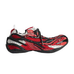Balenciaga Soleless Sneakers 'Red Black Silver'
