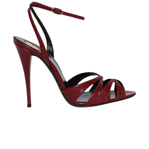 Wmns Saint Laurent Touze Heeled Sandal 'Cardinal Red'