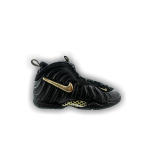 Nike Little Posite Pro PS 'Black Metallic Gold'