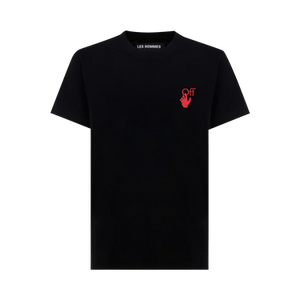 Off-White Starred Arrow Slim Tee 'Black/Red'