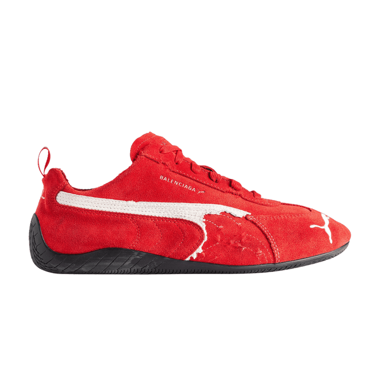 Balenciaga x Speedcat Suede 'Red White' 847146 WSDSD 6910