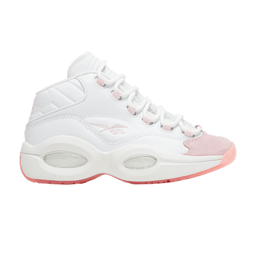 Reebok Question Mid Big Kid 'Pink Toe'