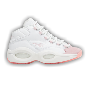 Reebok Question Mid Big Kid 'Pink Toe'