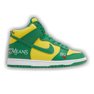 Supreme x Nike Dunk High SB 'By Any Means - Brazil'