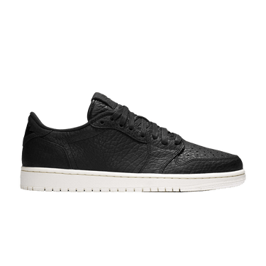Air Jordan 1 Retro Low Swooshless 'Black' 2025
