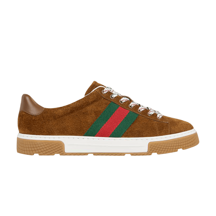 Gucci Ace Sneaker 'Brown Suede' 849836 AAFS3 2154