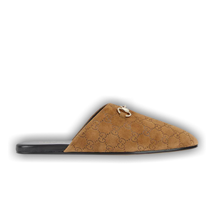 Gucci Horsebit Mule 'Brown Suede'