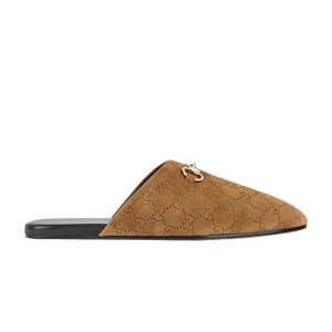 Gucci Horsebit Mule 'Brown Suede'