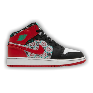 Air Jordan 1 Mid SE GS 'Ugly Christmas Sweater'