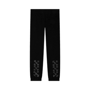 Off-White Rubber Arrow Slim Sweatpant 'Black/Black'