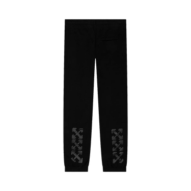 Off-White Rubber Arrow Slim Sweatpant 'Black/Black'