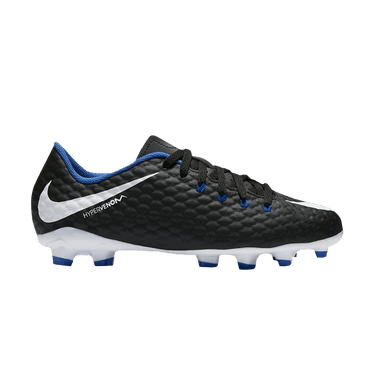 Nike Hypervenom Phelon 3 FG GS 'Black White Royal'