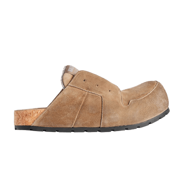 Balenciaga Dumbo Mule In Beige 'Beige Worn Out Suede'