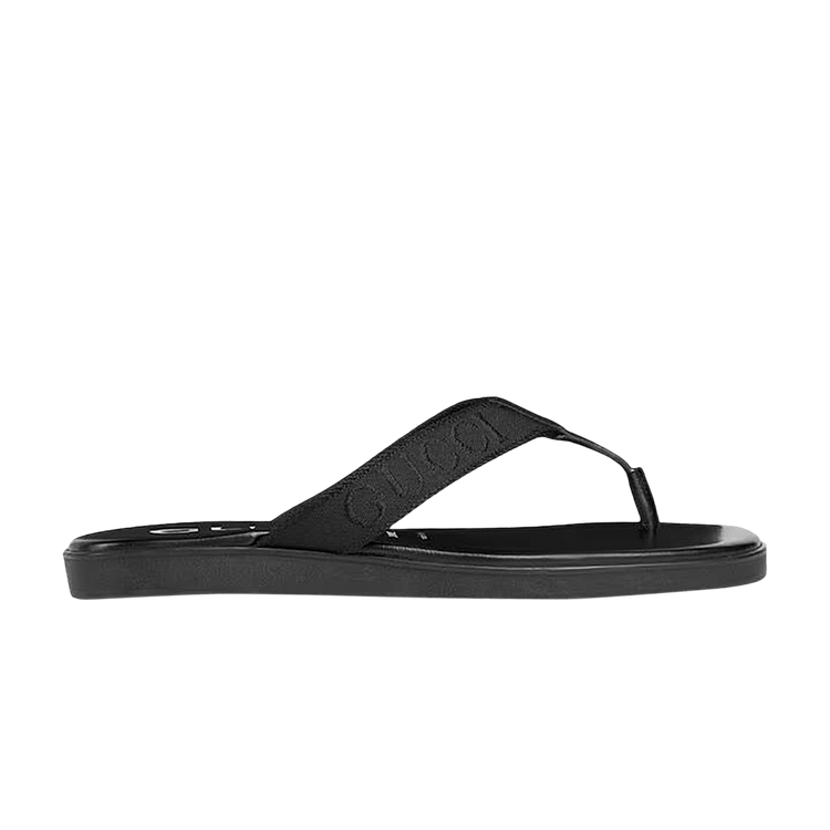 Gucci Thong Sandal 'Black' 854486 HAAOA 1000