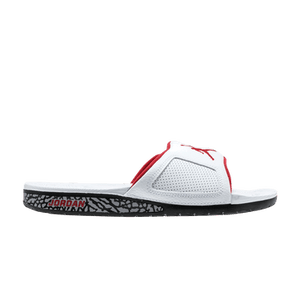 Air Jordan Hydro 3 Retro Slide 'White University Red'