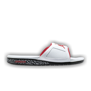 Air Jordan Hydro 3 Retro Slide 'White University Red'
