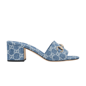 Gucci Wmns Horsebit Slide Sandal 'Blue'