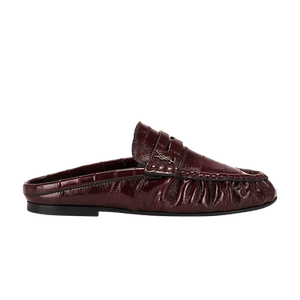 Saint Laurent Wmns Le Loafer Mule 'Deep Bordeaux'