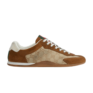 Gucci Shift Sneaker 'Beige Brown GG Canvas'