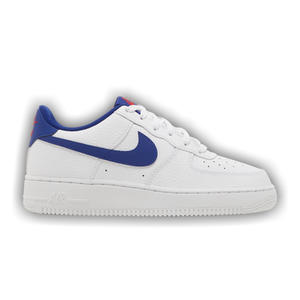 Nike Air Force 1 GS 'White Deep Royal Blue'