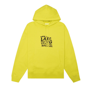Helmut Lang Warp Hoodie 'Bold Lime'