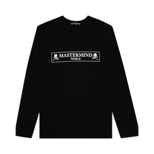 Mastermind World Boxed Logo Long-Sleeve Tee 'Black'