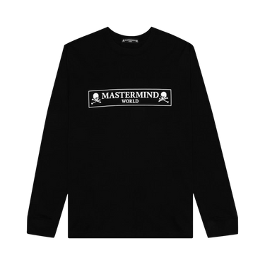 Mastermind World Boxed Logo Long-Sleeve Tee 'Black'