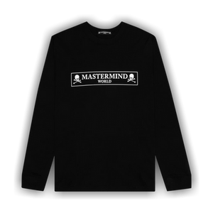 Mastermind World Boxed Logo Long-Sleeve Tee 'Black'