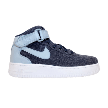 Nike Wmns Air Force 1 '07 Mid PRM 'Midnight Navy'