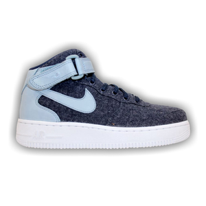 Nike Wmns Air Force 1 '07 Mid PRM 'Midnight Navy'