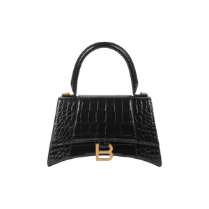 Balenciaga Hourglass Small Top Handle Bag 'Black'