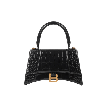 Balenciaga Hourglass Small Top Handle Bag 'Black'