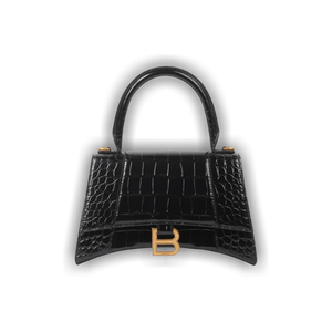 Balenciaga Hourglass Small Top Handle Bag 'Black'