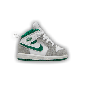 Air Jordan 1 Mid SE TD 'Grey Pine Green'
