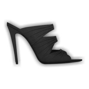 Saint Laurent Wmns Emilie Mule Sandal 'Black'
