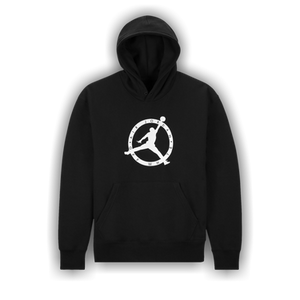 Air Jordan x Off-White MJ Hoodie 'Black/White/Forest Green'
