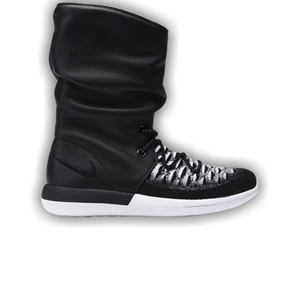 Nike Wmns Roshe 2 Flyknit Hi 'Black White'