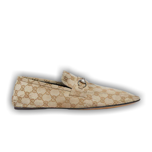 Gucci Worn-Out Effect Ragazzo Loafer 'GG Brown'