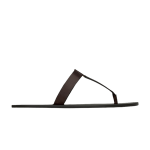 Saint Laurent Babylone Slide 'Dark Brown'