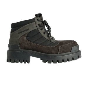 Balenciaga Combat Strike Boot 'Brown Black'