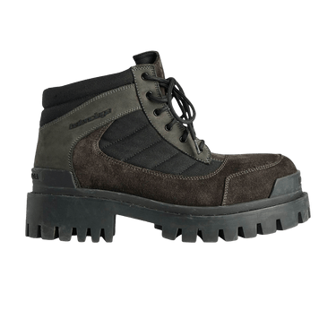 Balenciaga Combat Strike Boot 'Brown Black'