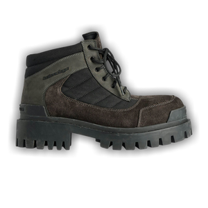 Balenciaga Combat Strike Boot 'Brown Black'