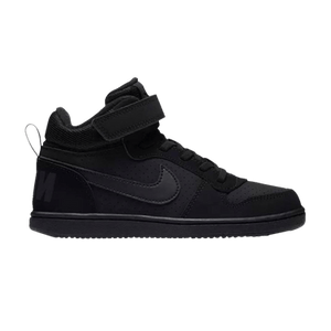 Nike Court Borough Mid PS 'Triple Black'