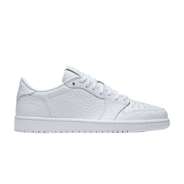 Air Jordan 1 Retro Low Swooshless 'Triple White' 2025