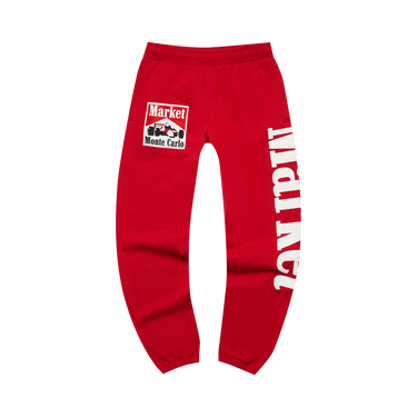 Market Racing Logo Sweatpants 'Red'