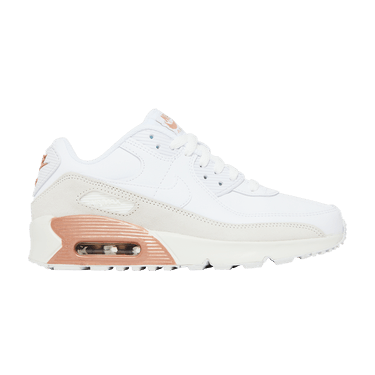 Nike Air Max 90 Leather GS 'White Metallic Red Bronze'